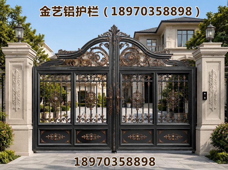 弋阳县铝合金护栏展示图
